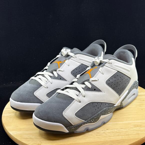 Nike Air Jordan 6 Retro Low PSG Light Bone Magma Orange DZ4133 008 Men's Size 13 - Picture 2 of 9